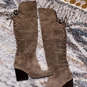 Circus high knee boots